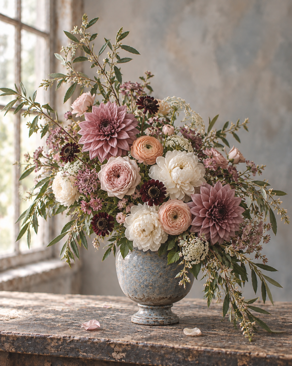 The Grand Gesture sculptural bouquet